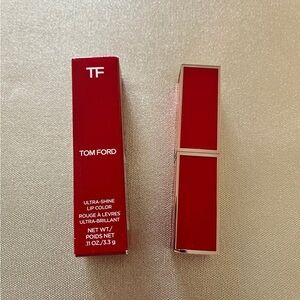 Tom Ford lipstick limited edition in the red packaging, color 01 electric cherry